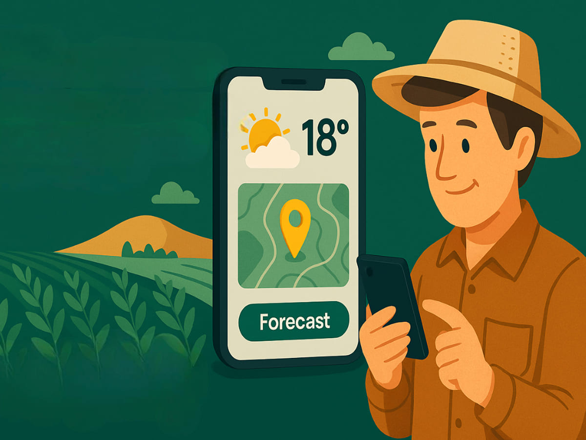 Location-Based Weather Forecasting App for Farmers